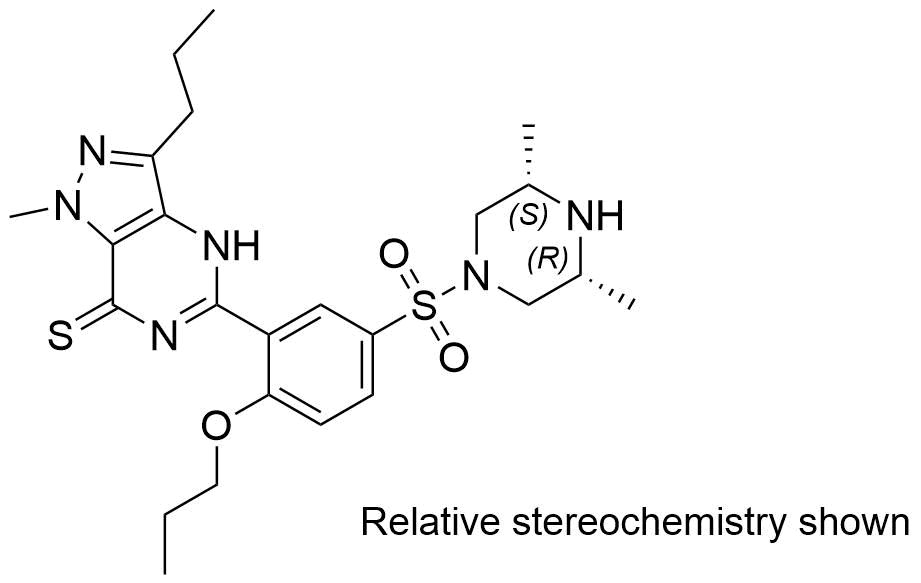 Tadalafil Impurity 174; Propoxyphenyl Thioaildenafil