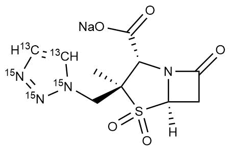 Tazobactam-[13C2,15N3] Sodium salt