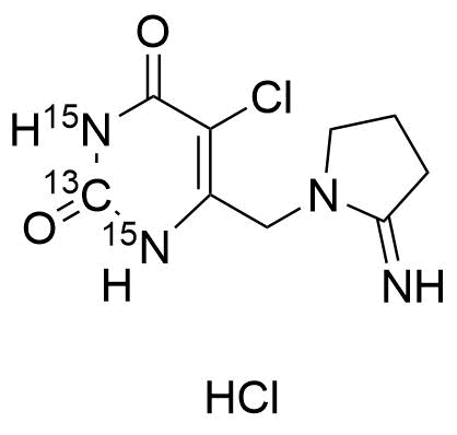 Tipiracil-13C-15N2 HCl