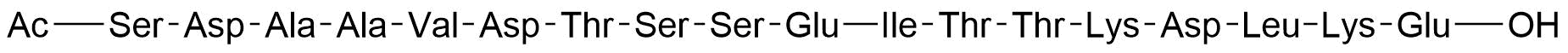 Thymalfasin Impurity Ac-Ser1---Glu18-OH