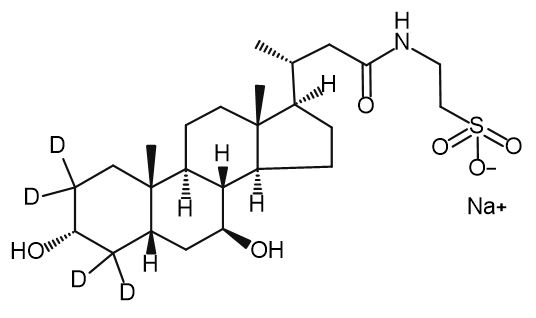 24-Nor Tauroursodeoxycholic Acid-D4 Sodium Salt
