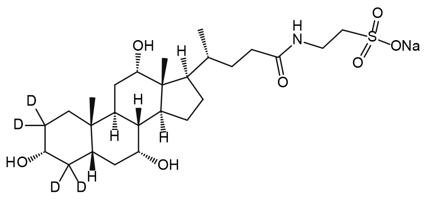 Taurocholic Acid-d4 sodium salt