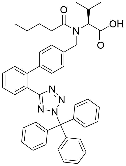 Valsartan N2-Trityl Impurity