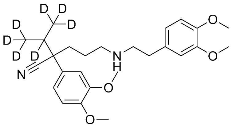 Verapamil EP Impurity J-D7 (N-Desmethyl Verapamil-D7)