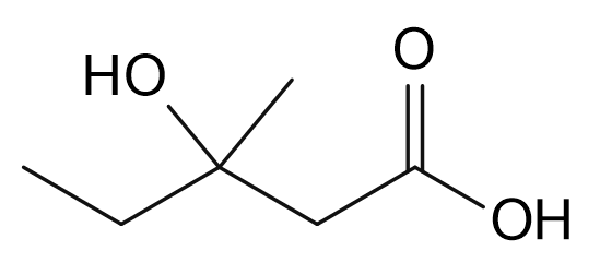 3-Hydroxy-3-methylvaleric Acid