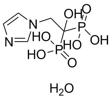 Zoledronic acid hydrate