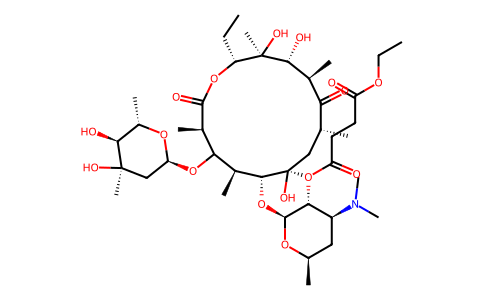 Erythromycin C ethylsuccinate